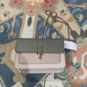 Elegant Pink and Gray Women's Bag